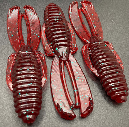 4" Bugs - Red Bug