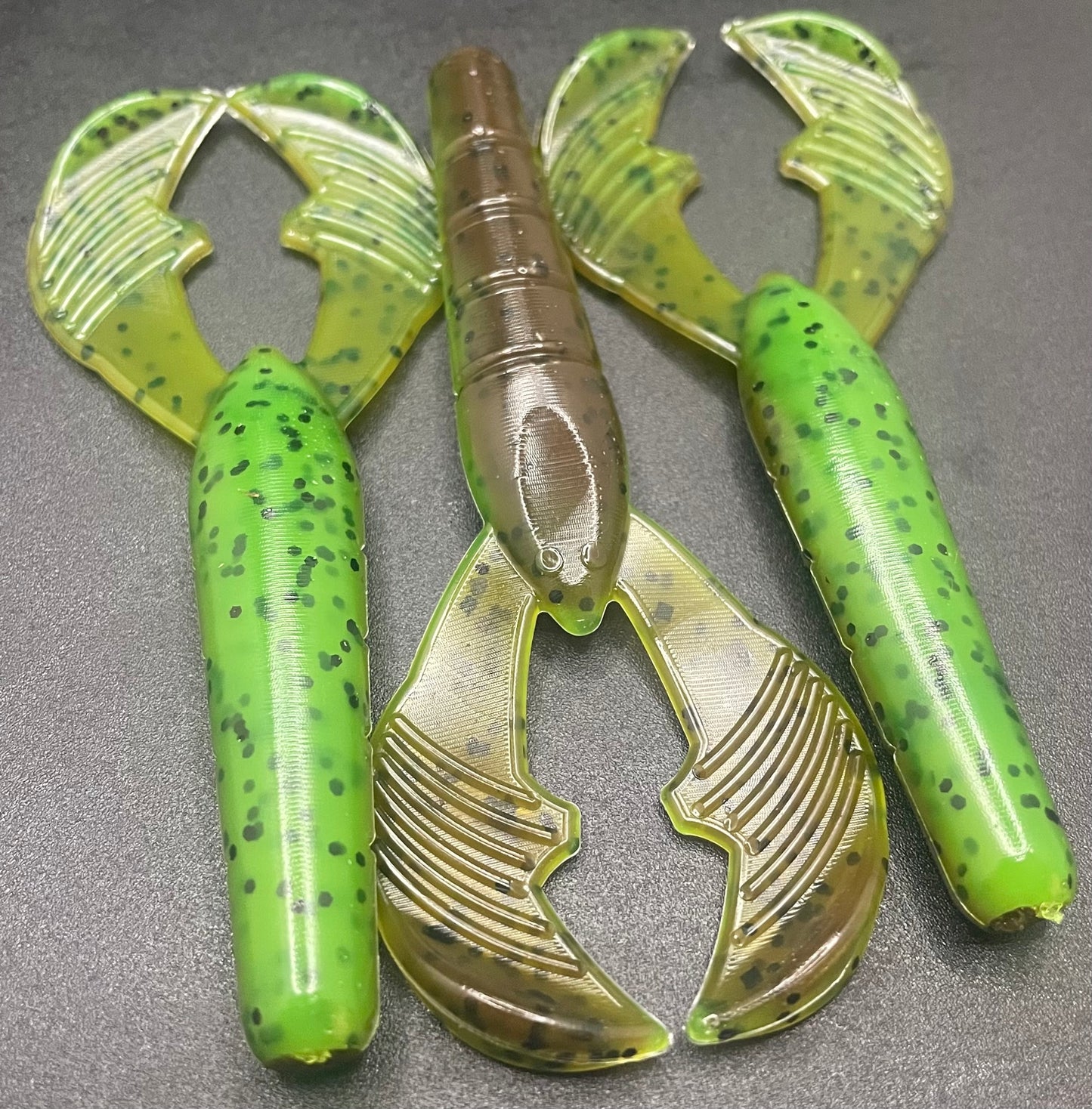 4" Craws- Green Slayer