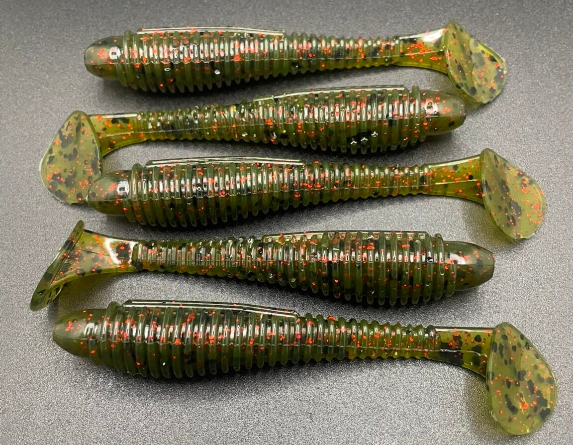 3.8" Paddle Tails