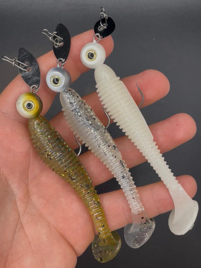 3.8" Paddle Tails